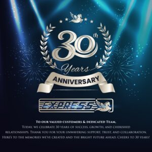 30th Years Anniversary – Express Roadways Pvt. Ltd.
